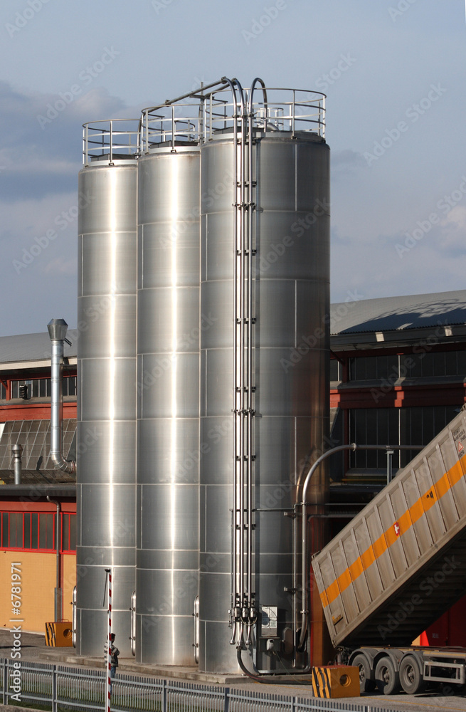 Obraz premium silos