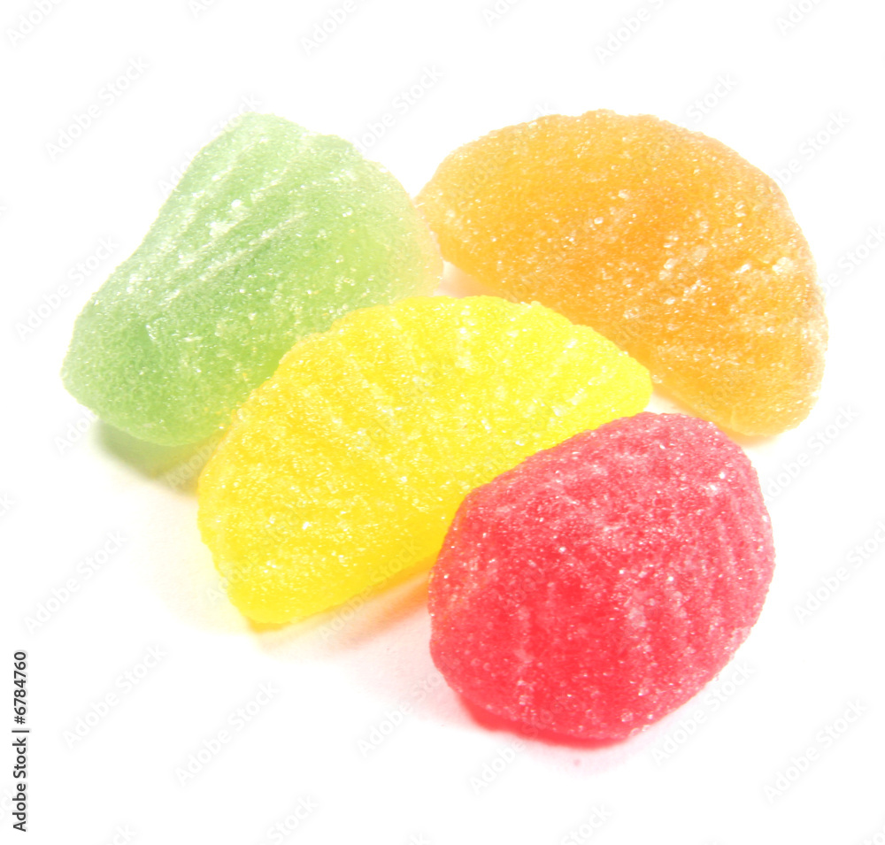 Candies and Sweets Fruit Flavored Chewies Isolated Candies and Sweets Fruit Flavored Chewies Isolated