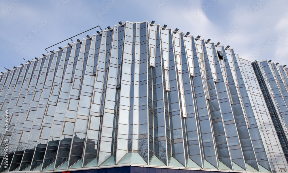 Fototapeta premium glass office building