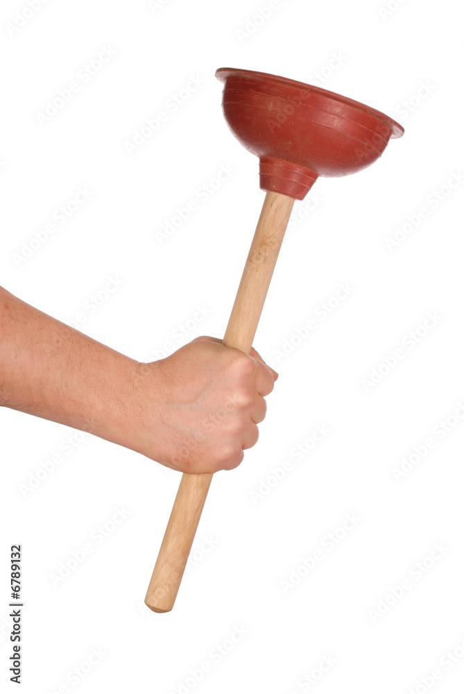 Hand with Plunger Hand with Plunger
