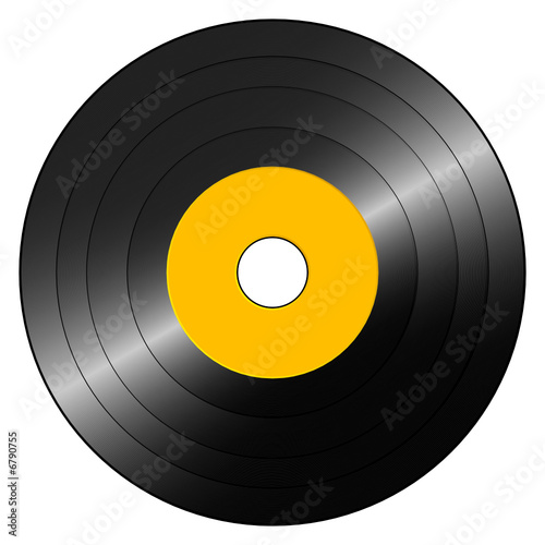 small gramophone record