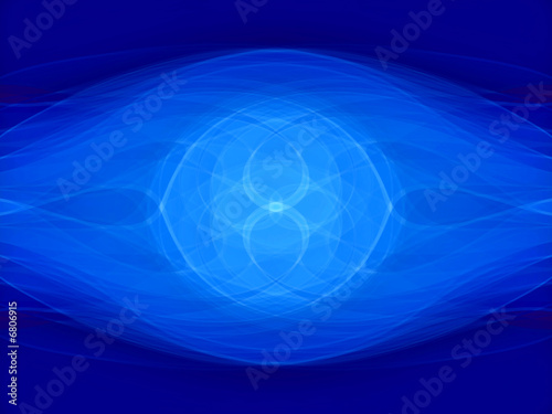 Abstract blue eye