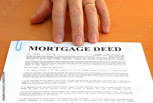 Mortgage Deed and Hand