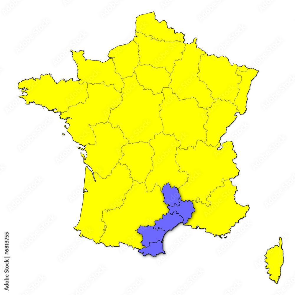 Fototapeta premium Languedoc-Roussillon