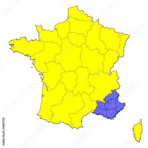 Provence Alpes et Côtes d'Azur