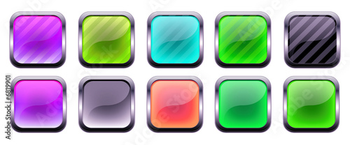 square buttons 5