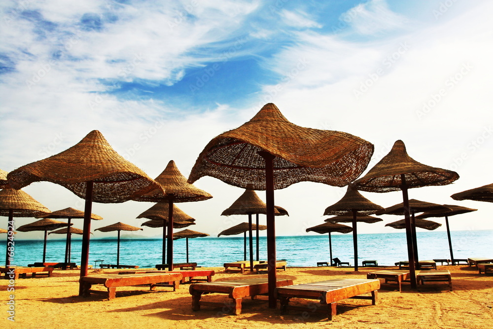 Fototapeta premium Beach scene