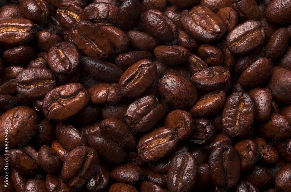 Obraz premium Fresh coffee beans