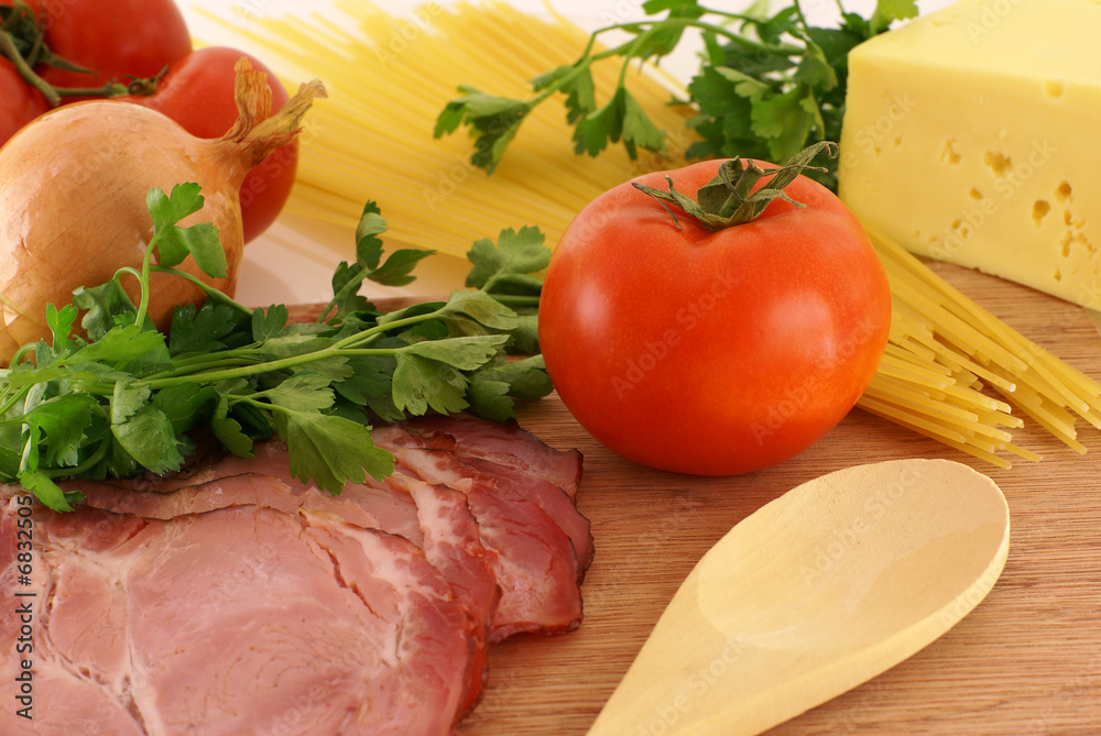 fresh ingredients for making pasta fresh ingredients for making pasta