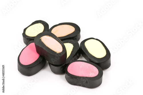 Colorful licorice