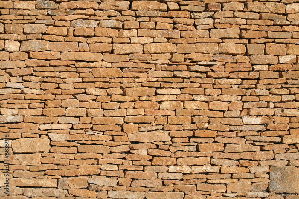 Obraz premium pierres dorées