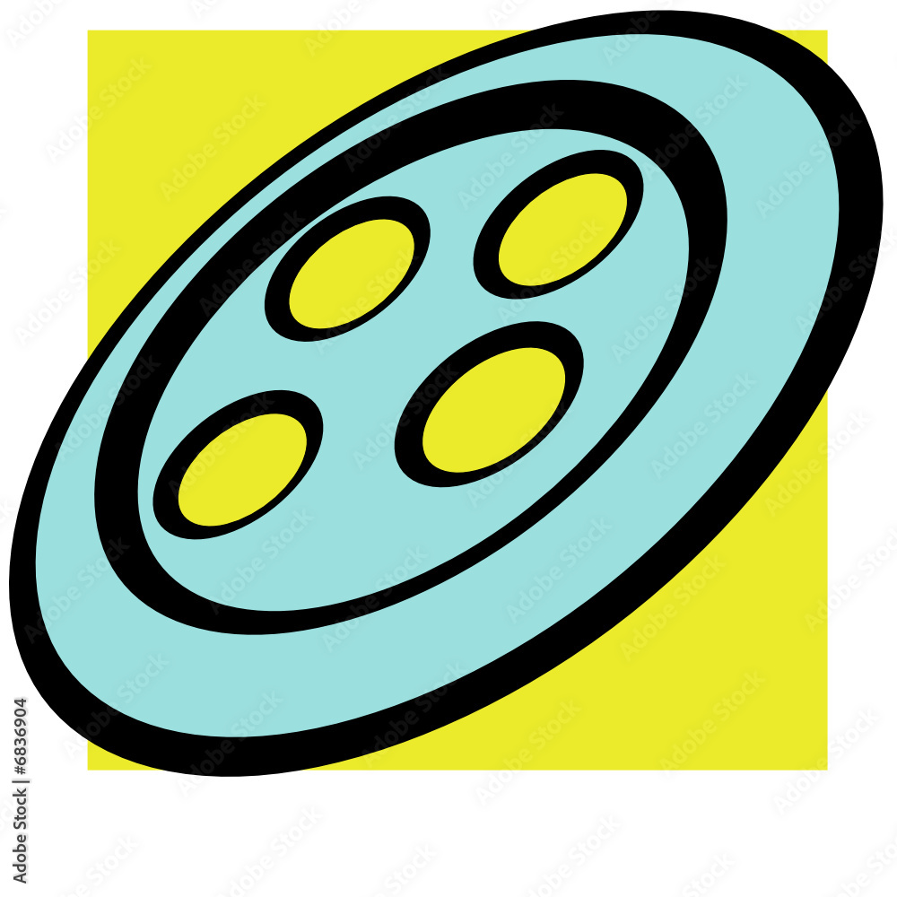 Fototapeta premium clothing button