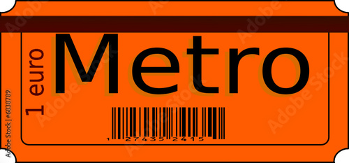 bilhete metro