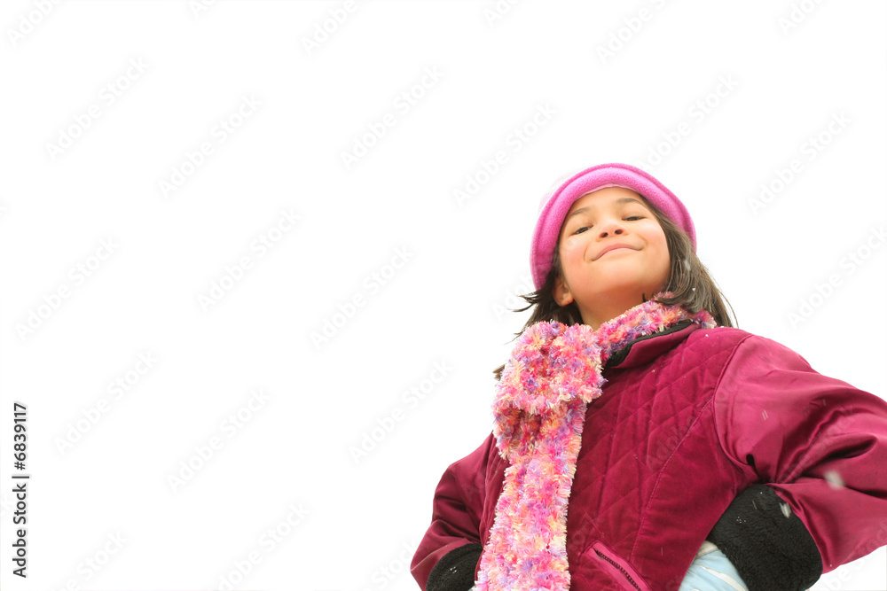 Child with challenging expression Child with challenging expression