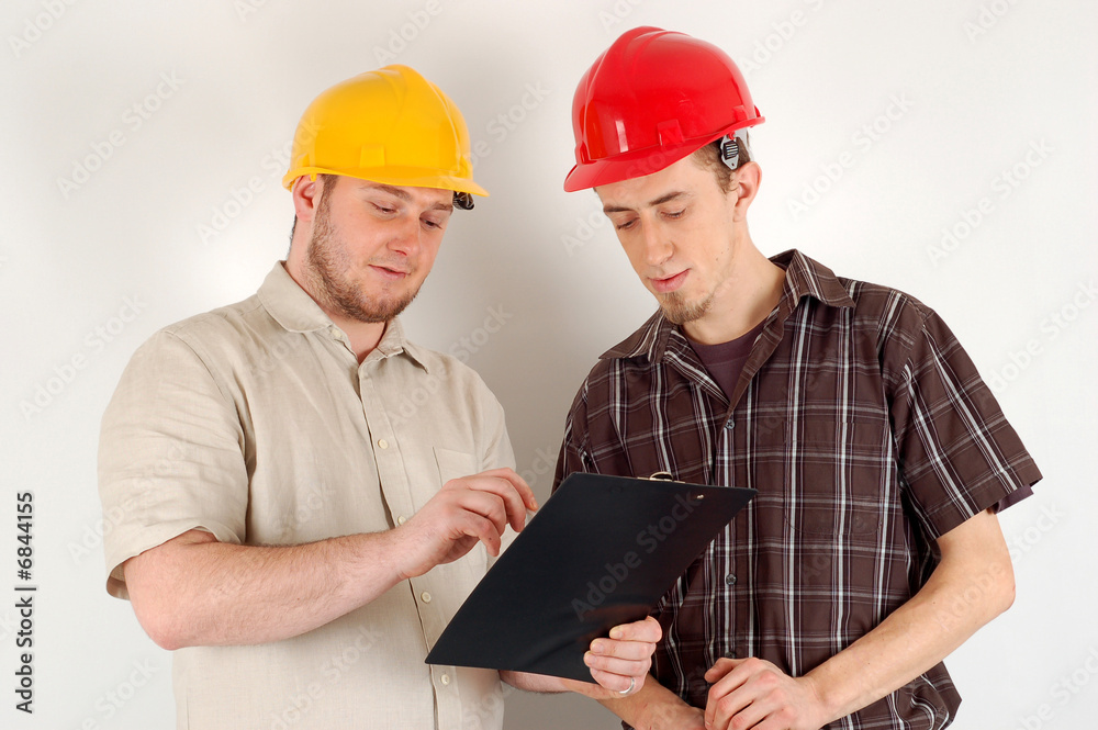 Fototapeta premium construction team