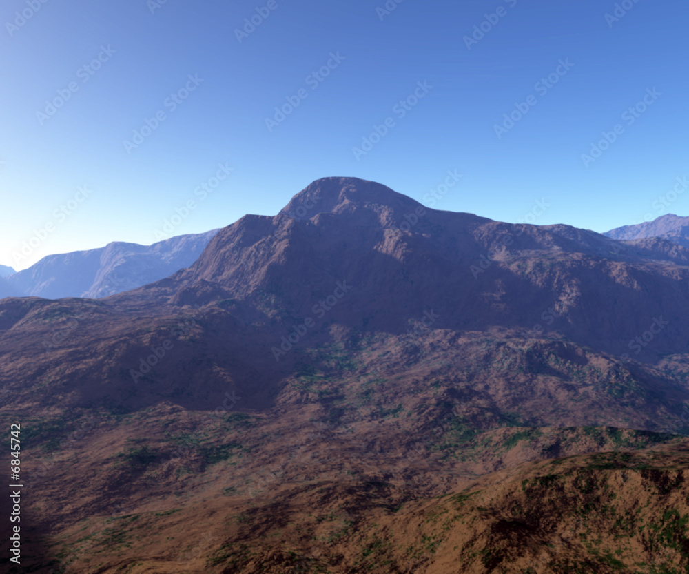 rocky mountain terrain
