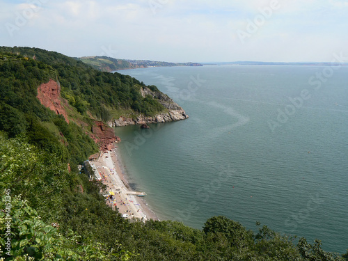 Oddicombe Bay, Torquay, England
