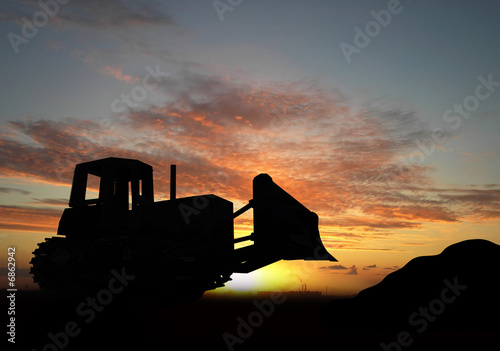 Bulldozer photo