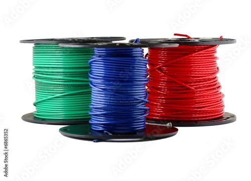 Spools of wire