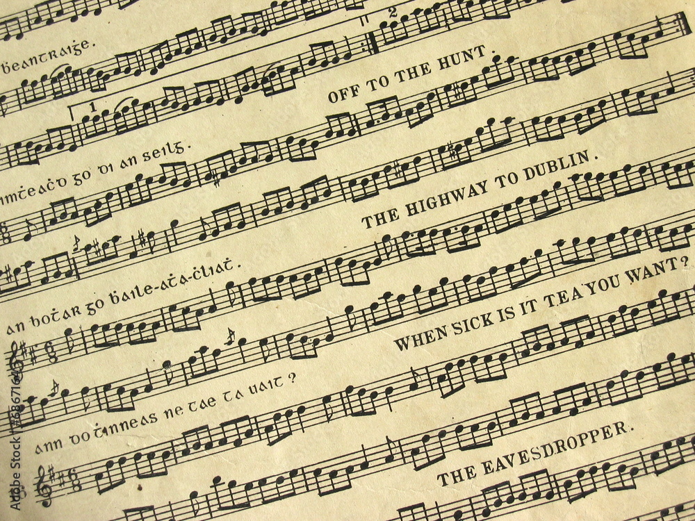 Irish Traditional Sheet Music - The Highway to Dublin Irish Traditional Sheet Music - The Highway to Dublin