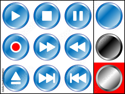 Media Player - Blue-Metall Edition Free Download Media Player - Blue-Metall Edition - GFXLoad