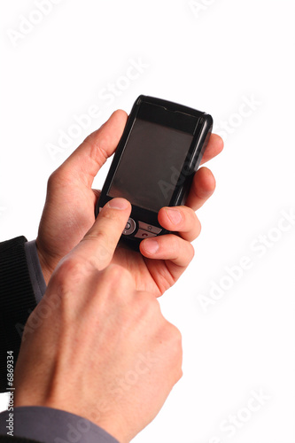 Cellphone in hands