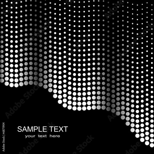  Halftone background.