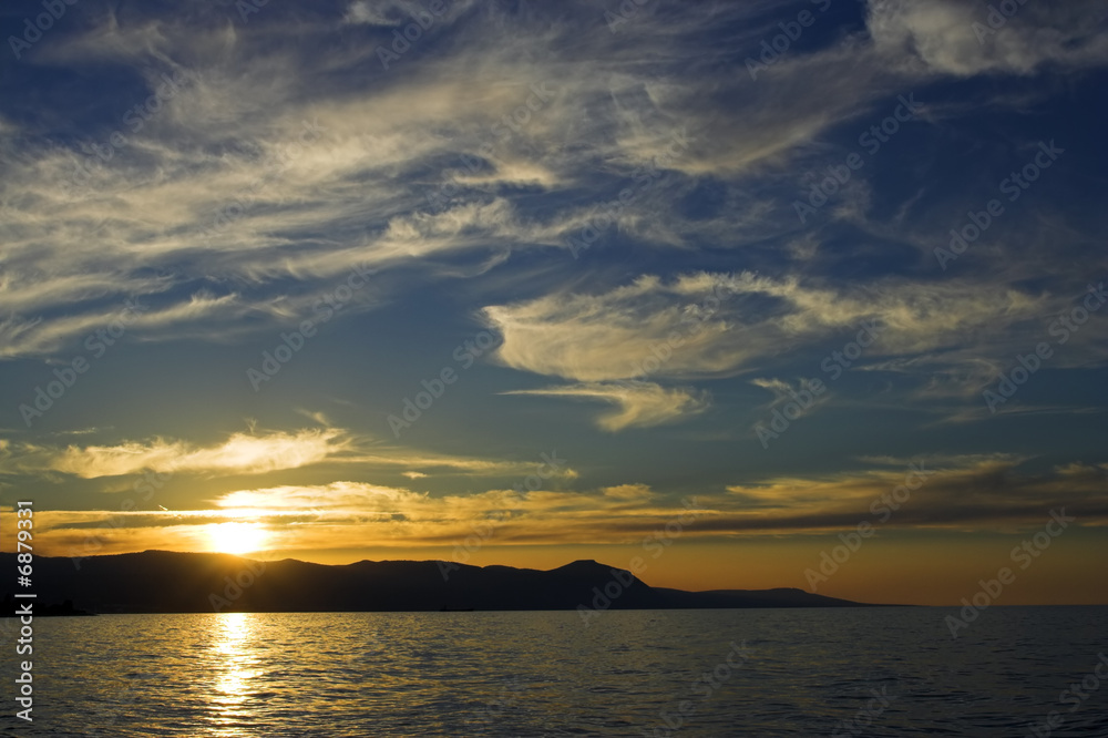 Coastal Sunset, Akamas Peninsular, North Western Cyprus