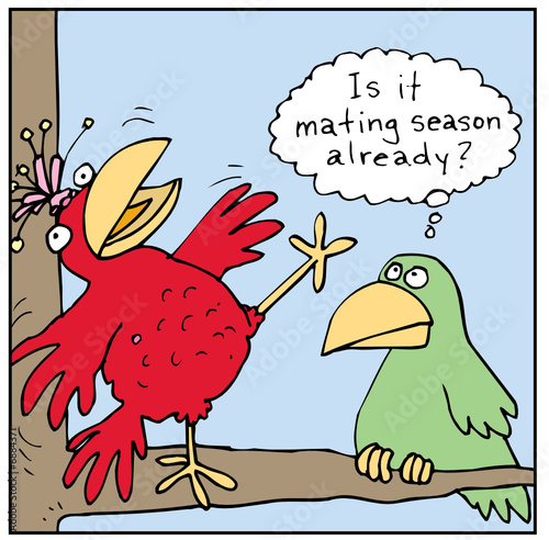 Is it mating season already?