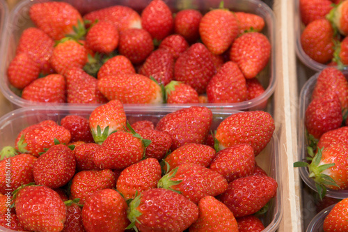 Strawberries at the Market