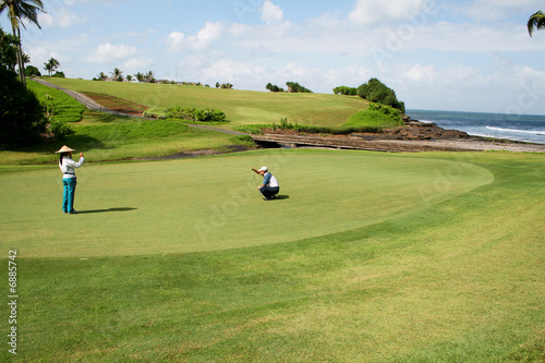 terrain de golf à  Bali