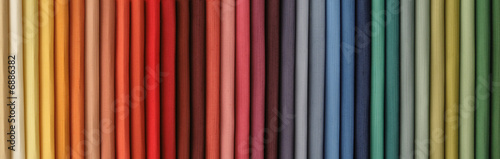 colored fabric catalog to serve as background photo