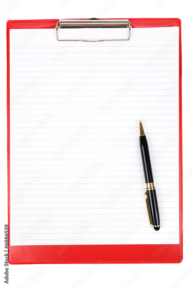 Red Clipboard Red Clipboard