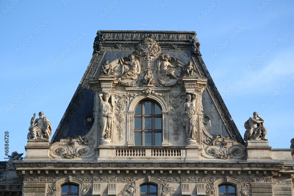 Le pavillon Colbert du Louvre