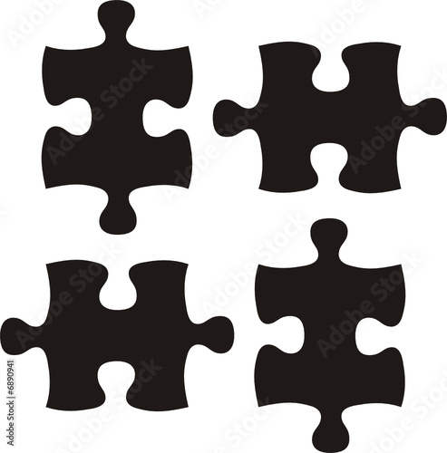 black puzzle photo