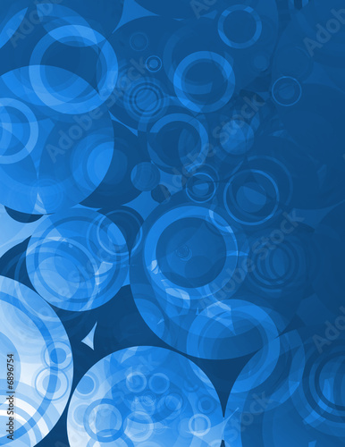 Background With Circles - Illustration