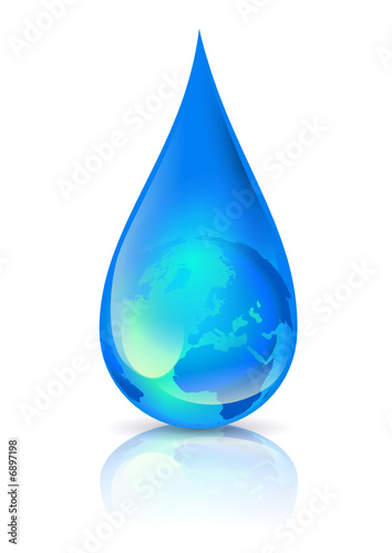 Le monde dans une goutte d'eau