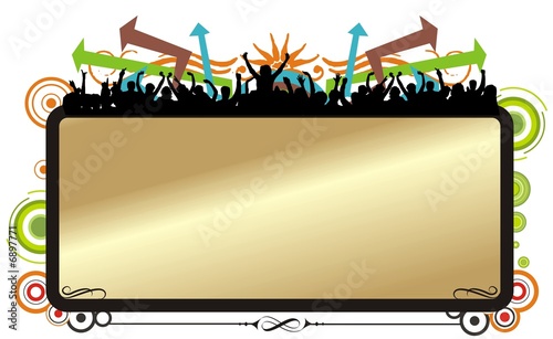 cuadro dorado