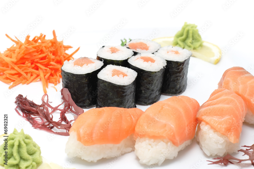 Salmon set Salmon set