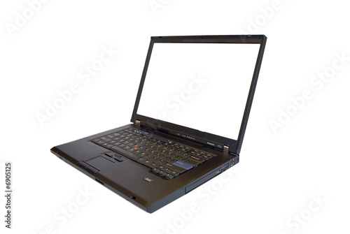 modern black notebook computer 