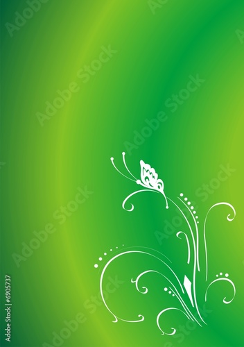 flor verde limon
