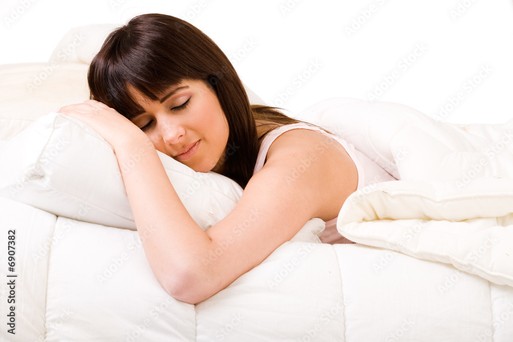 Enjoying my warm bed Enjoying my warm bed
