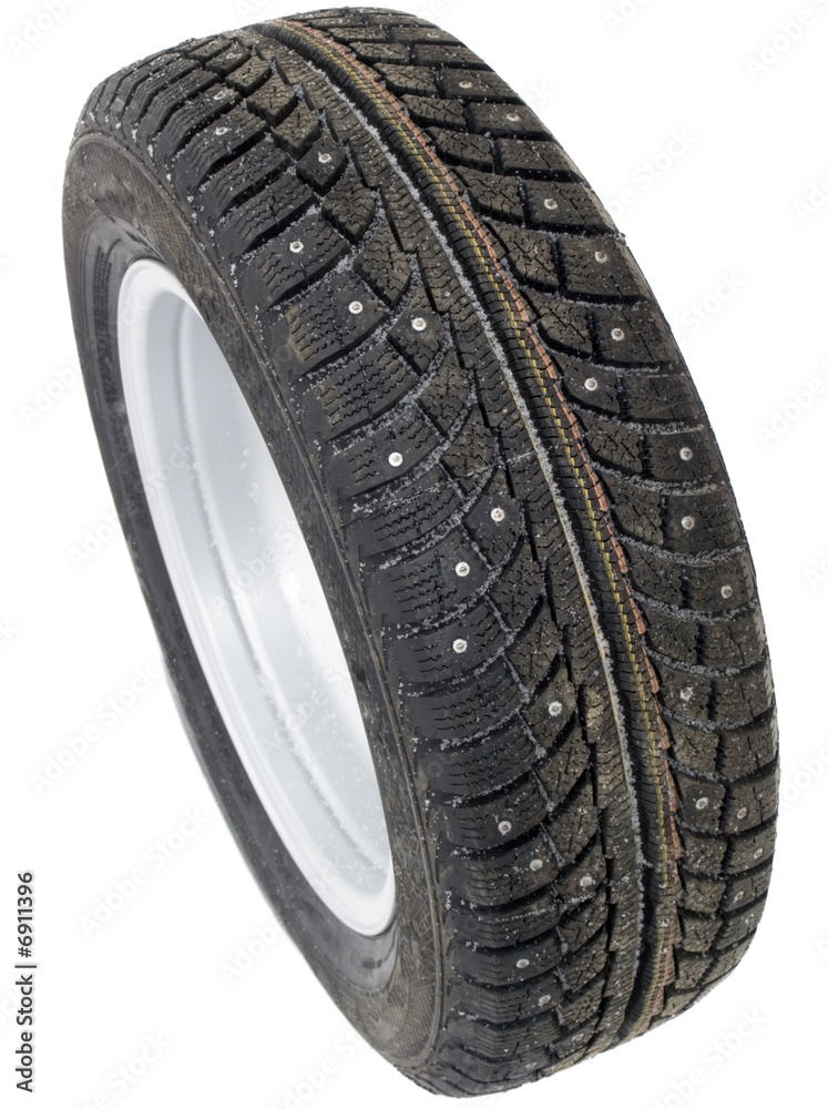 The winter automobile trunk