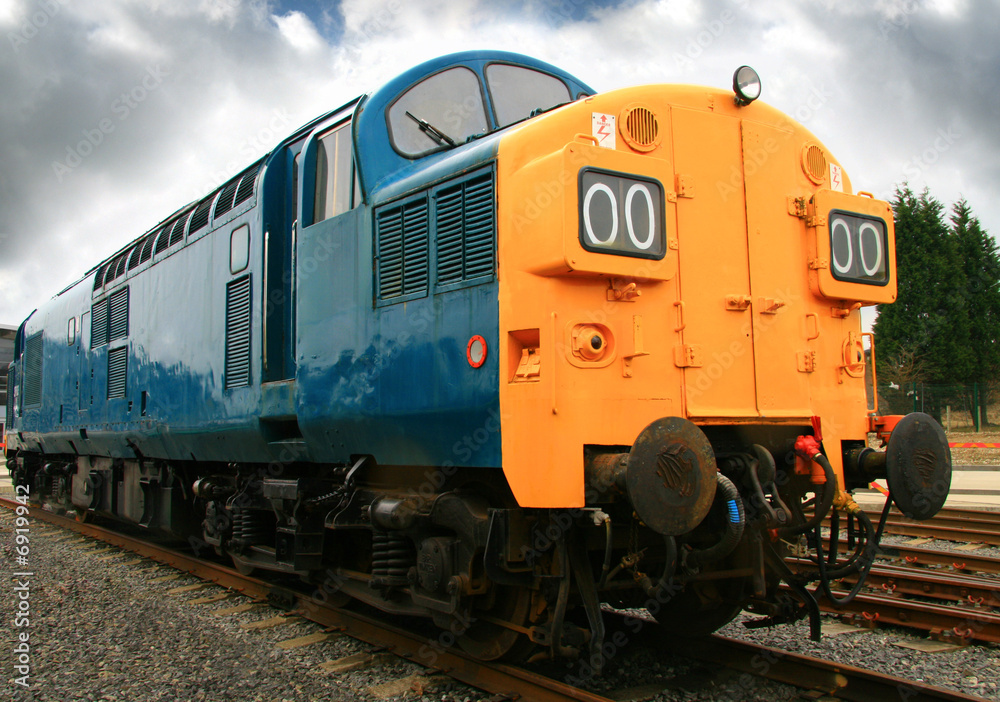 Naklejka premium train