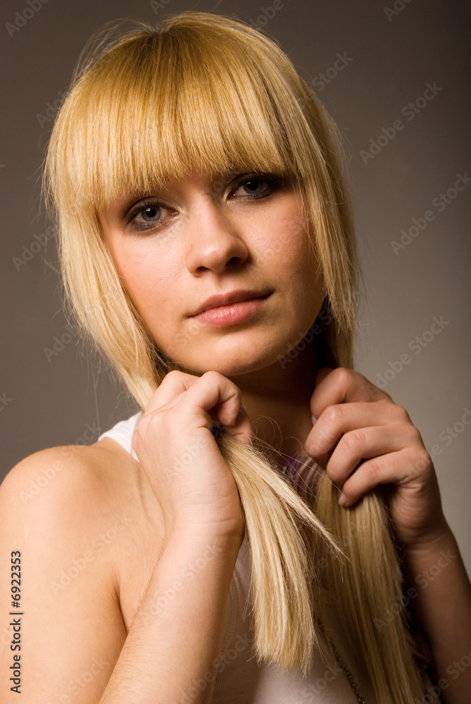 Naklejka premium girl