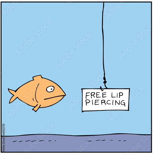 Free Lip Piercing
