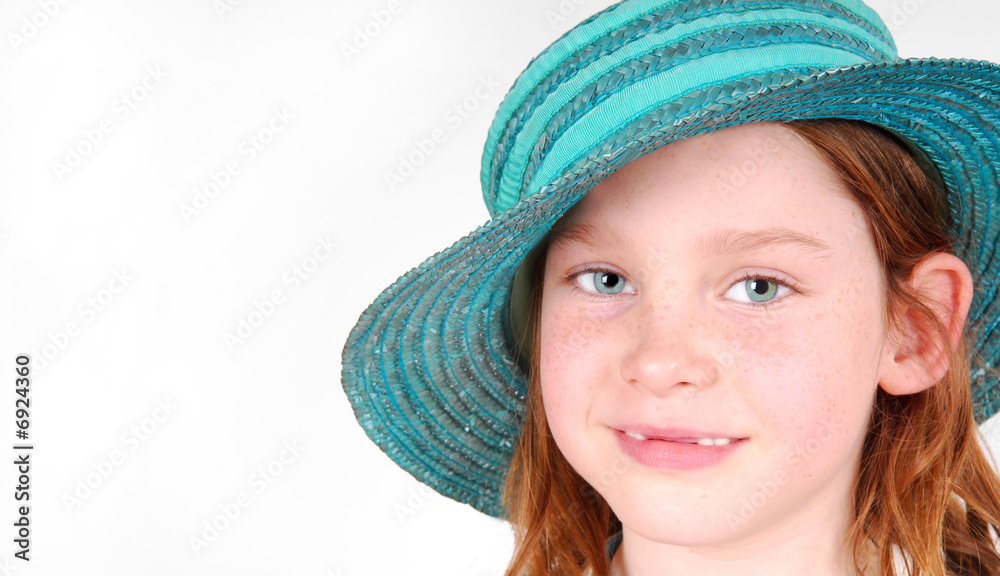 Girl in Green Bonnet Girl in Green Bonnet