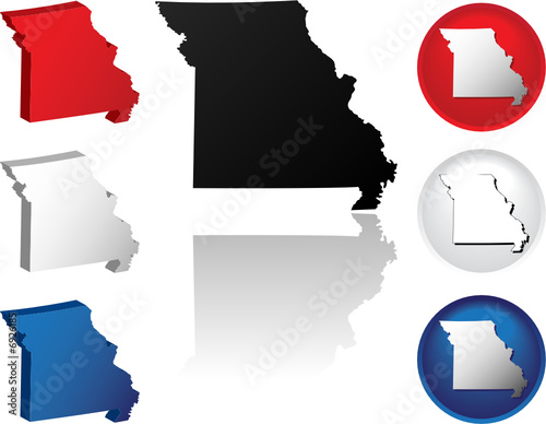 State of Missouri Icons