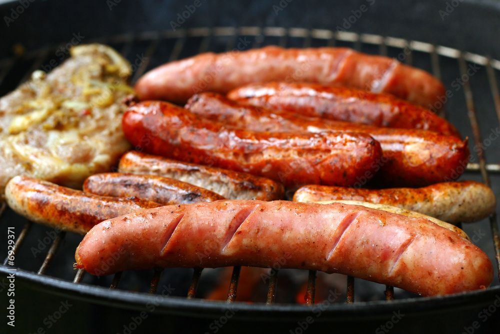 sausage barbecue sausage barbecue