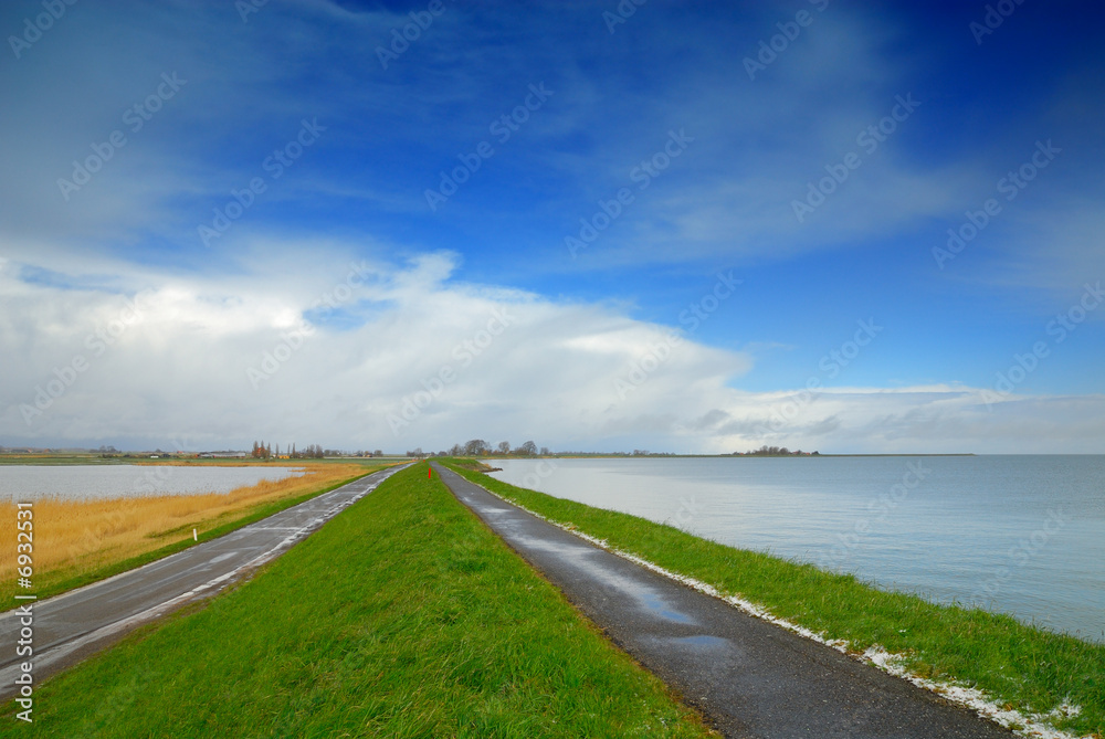 landscape in the netherlands